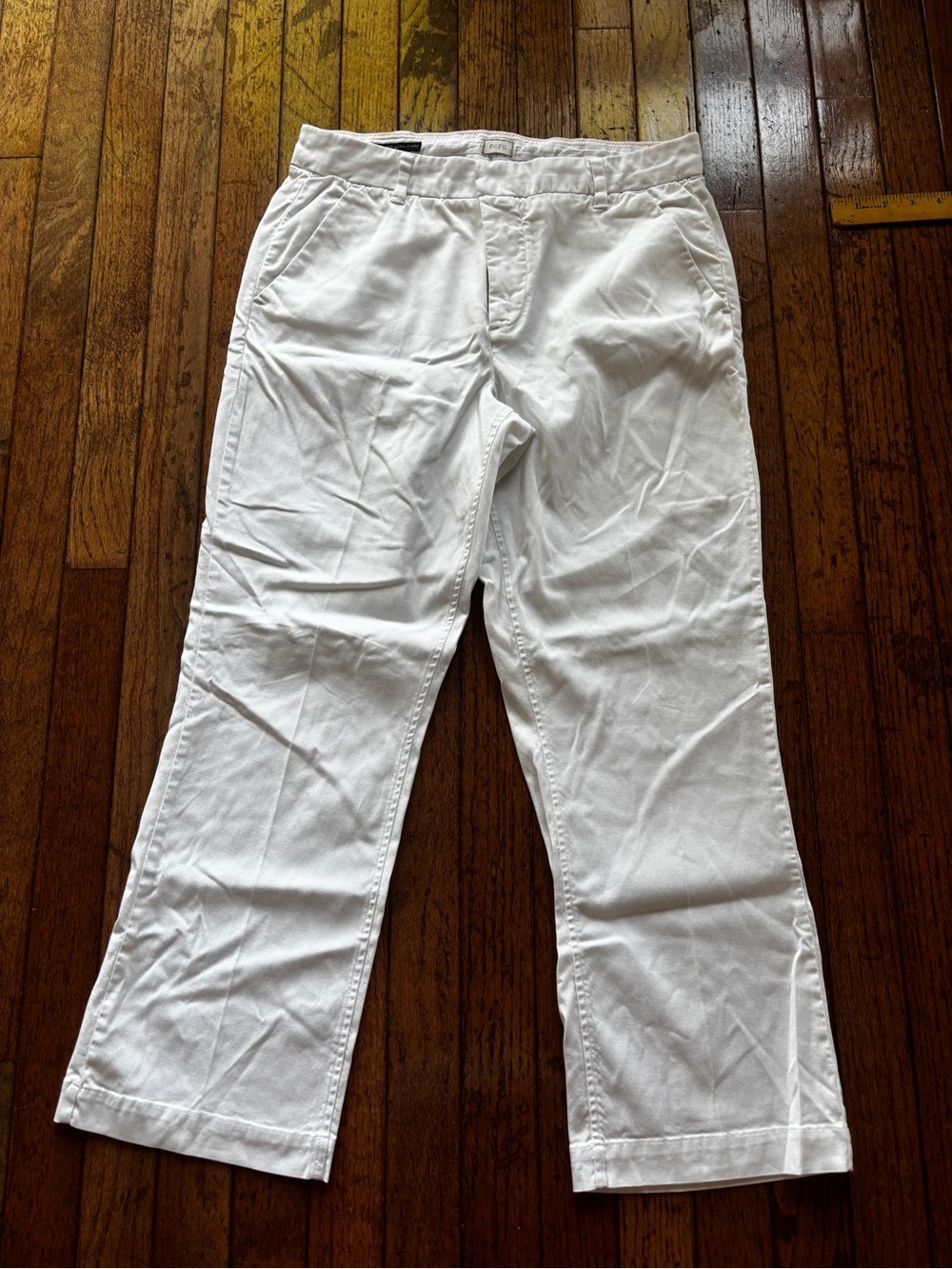 Womens Ecru white pants size 8 - Picture 2 of 10